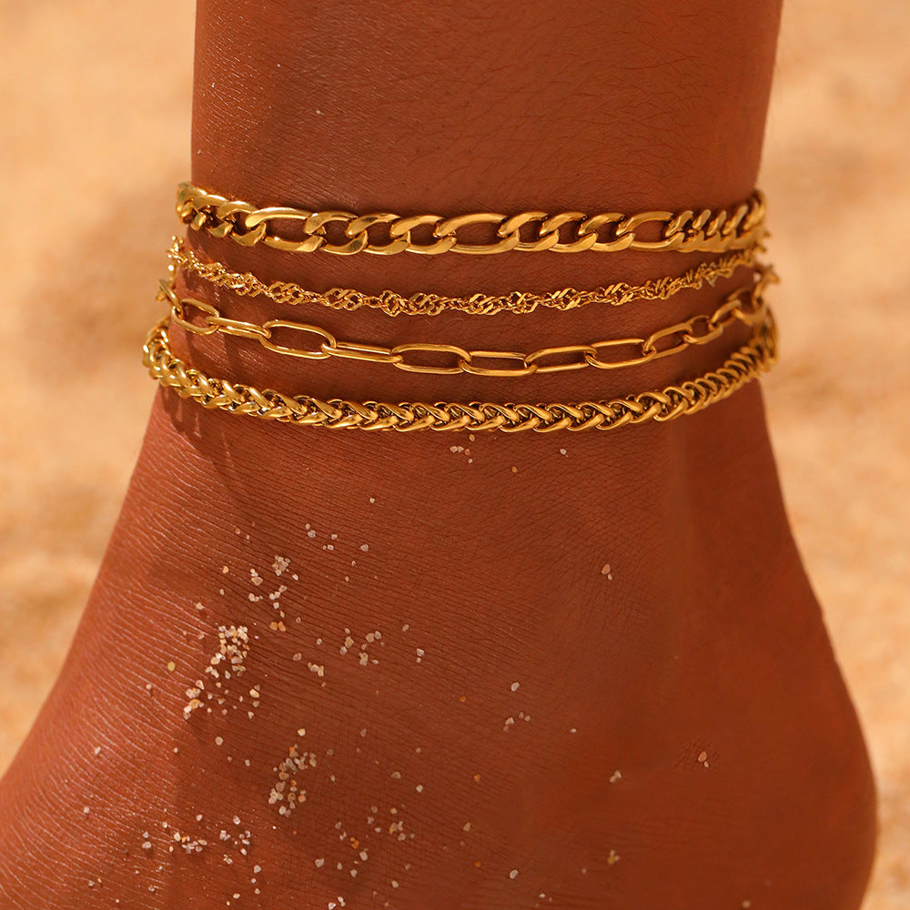Enkelband set Bold